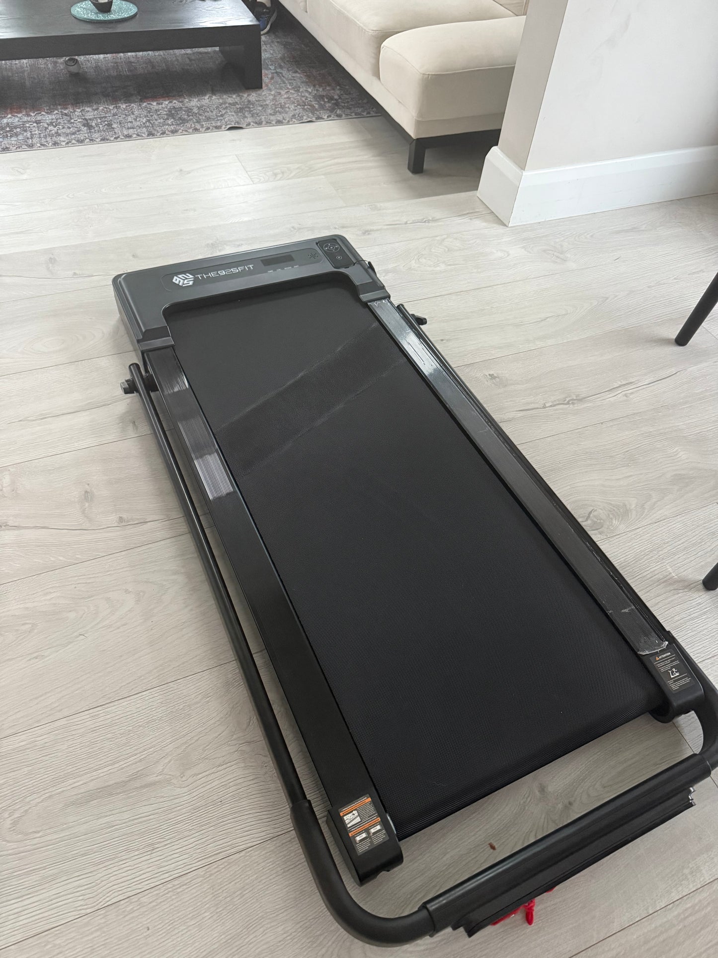 StrideFlex Elite Walking Pad | Foldable Under Desk Treadmill with Rail | Walking Pad Ireland - The925Fit