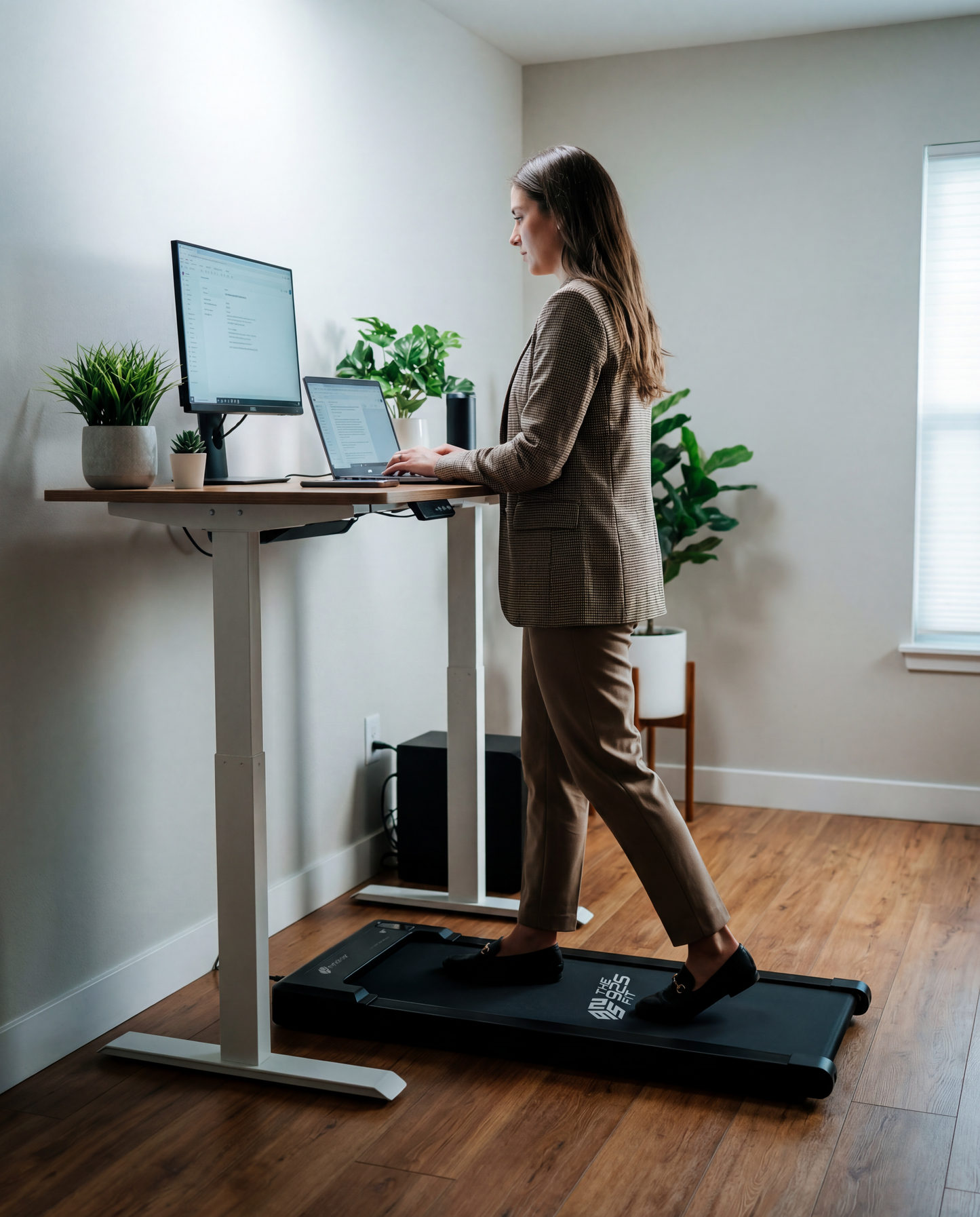 StrideFlex Q20 Walking Pad | Quiet Under Desk Treadmill Ireland | The925Fit