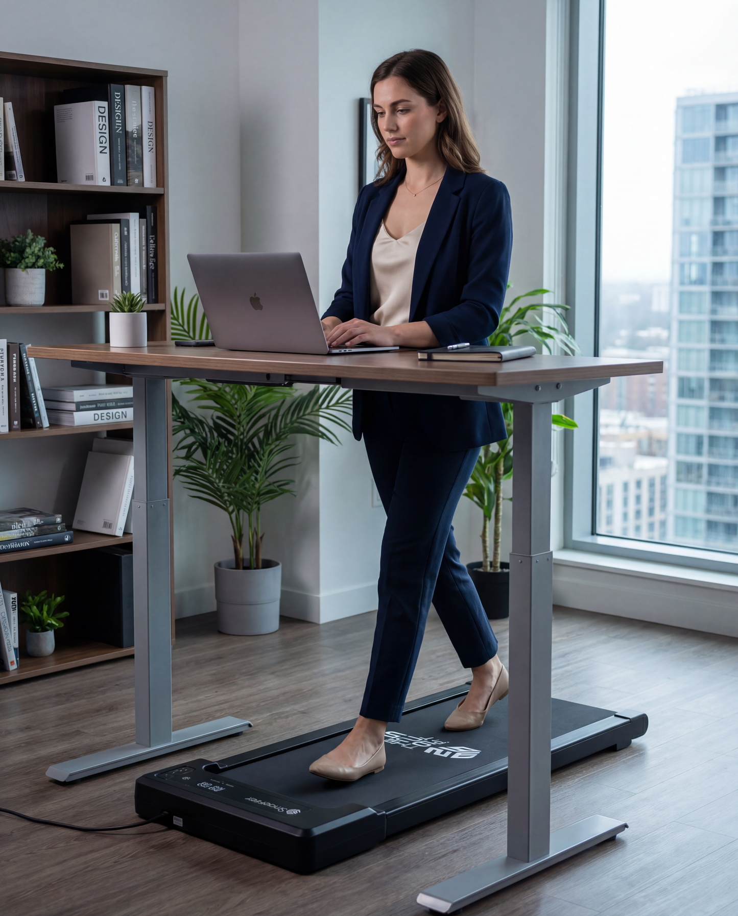 StrideFlex Q20 Walking Pad | Quiet Under Desk Treadmill Ireland | The925Fit